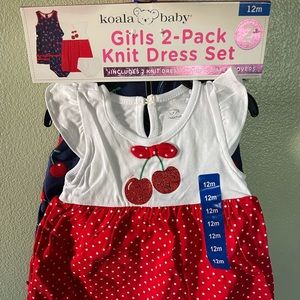 Koala Baby Girls Dress 2 pack New